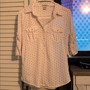 Cute anchor 3/4 sleeve